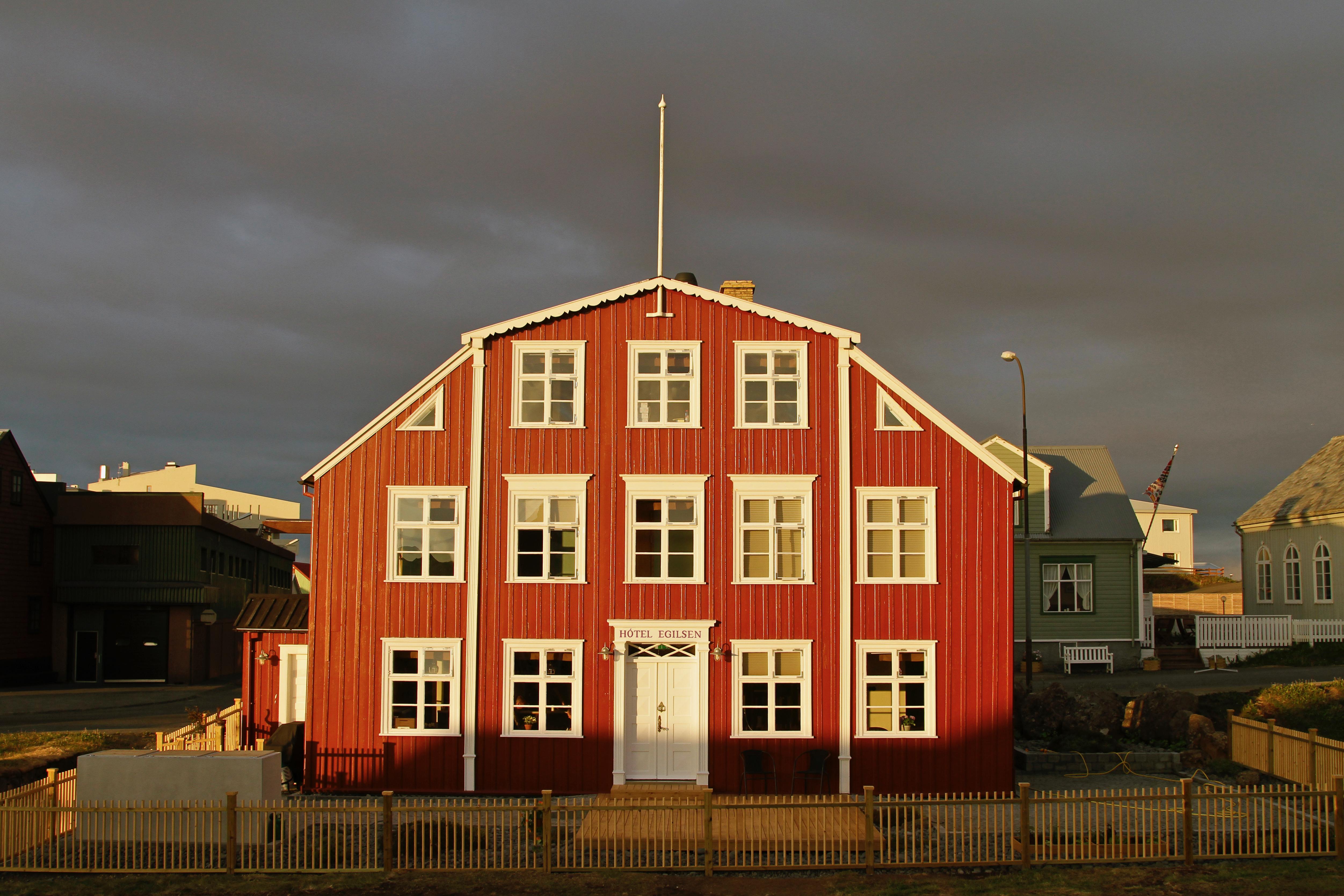 Hótel Egilsen Stykkishólmur Exterior foto